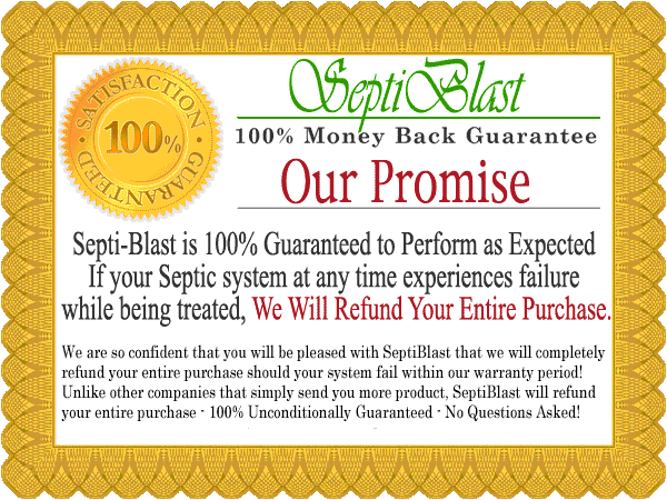 SeptiBlast™ customer pledge